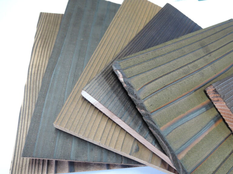 焼杉板　羽目板