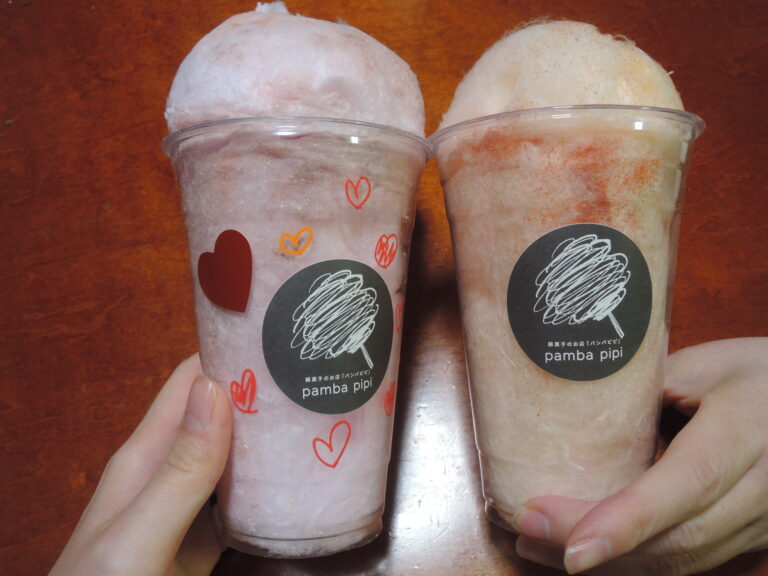 フレーバー綿菓子