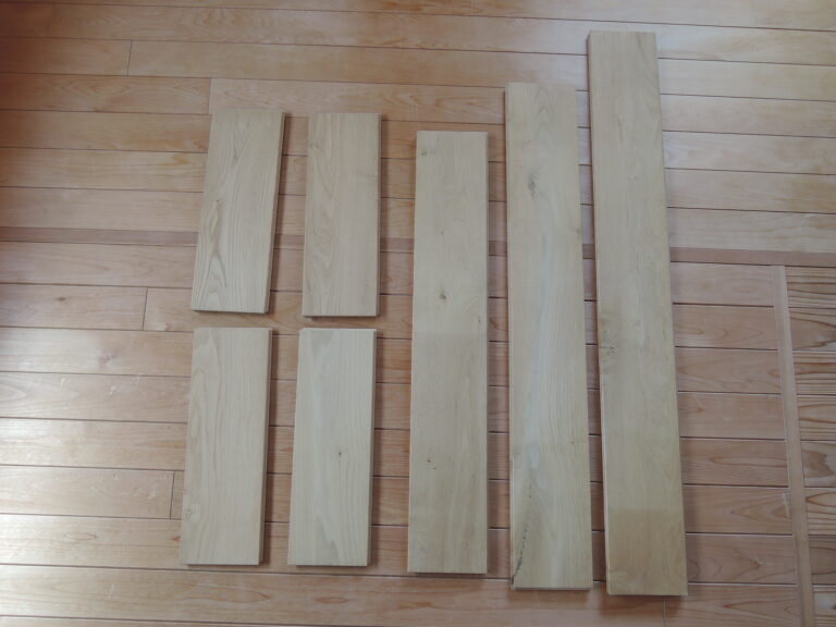 乱尺　フローリング　栗