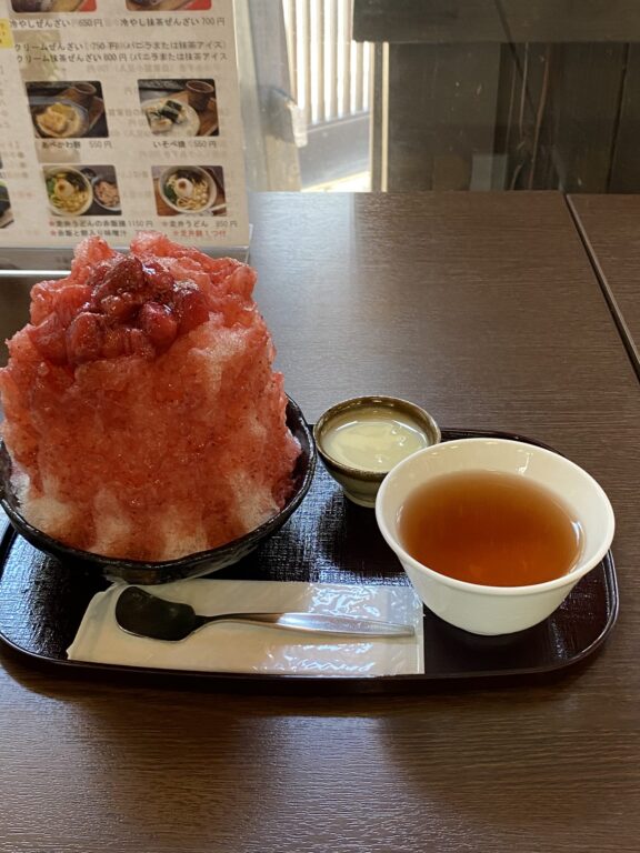 走井餅　カキ氷